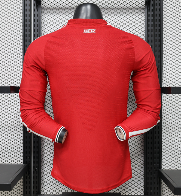 Manchester Unitde 2026/2027 home shirt Player Version long sleeves