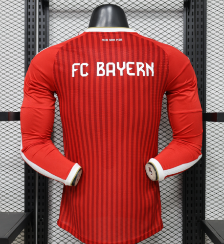 Bayren 2026/2027 home shirt player version (long sleeve)