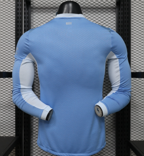 Manchester City 2026/2027 home shirt player version haaland (long sleeve)