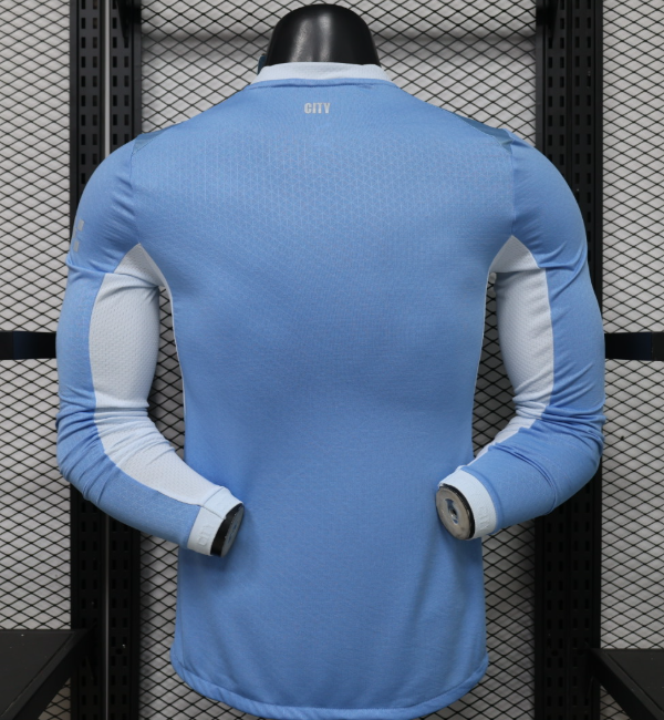 Manchester City 2026/2027 home shirt player version haaland (long sleeve)