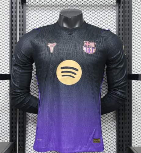 Barcelona x Kobe Bryant 2026/2027 away shirt Player Version (long sleeve)