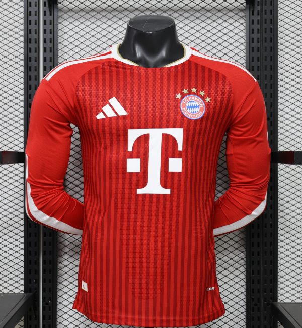 Bayren 2026/2027 home shirt player version (long sleeve)