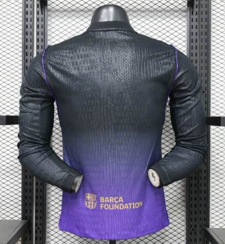 Barcelona x Kobe Bryant 2026/2027 away shirt Player Version (long sleeve)