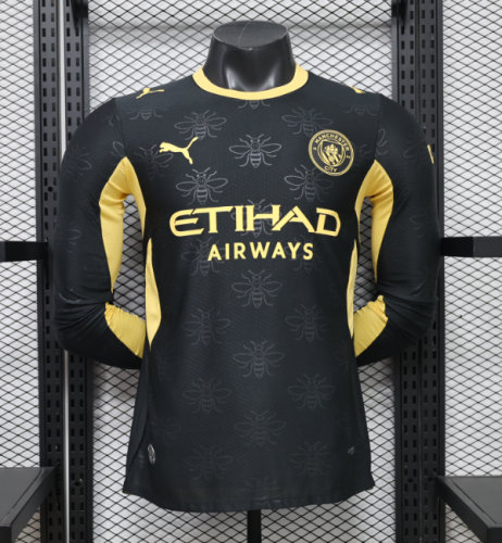 Manchester City 2026/2027 away shirt player version haaland (long sleeve)
