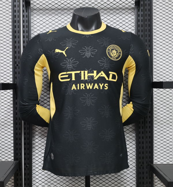 Manchester City 2026/2027 away shirt player version haaland (long sleeve)