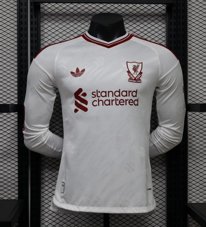 Liverpool 2026/2027 away shirt Long sleeves Player Version