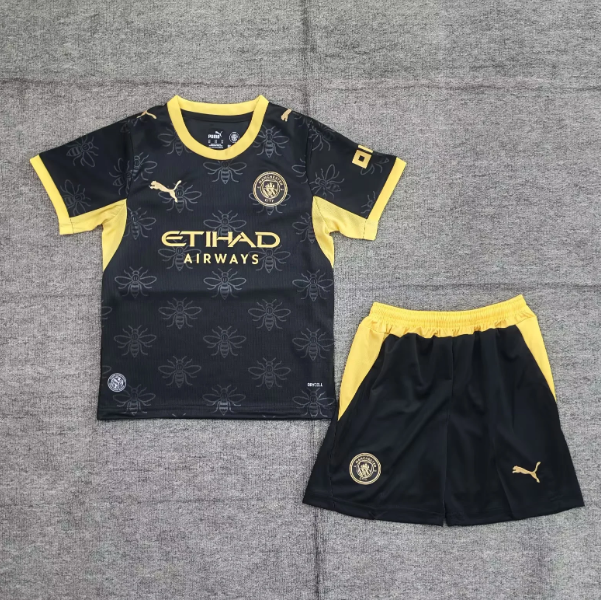 Manchester City 2026/2027 away full set kit (Adult and Kids)