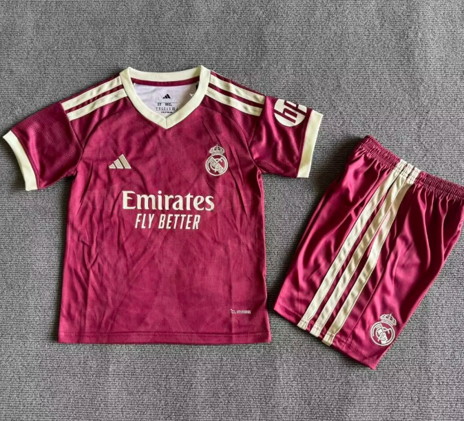 Real Madrid 2026/2027 third full set kit (Adult and Kids)