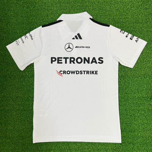 Mercedes-AMG Petronas 2026 Polo-shirt white