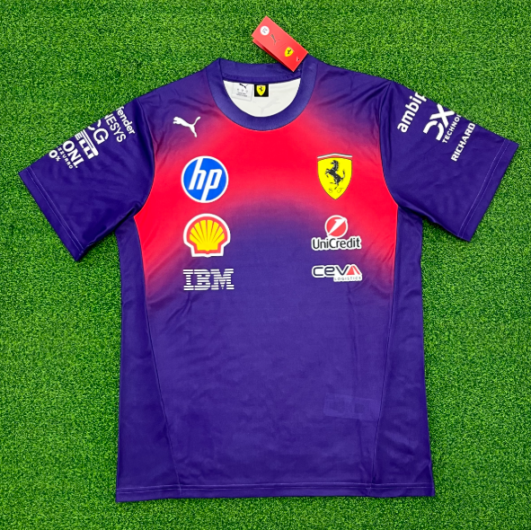 Scuderia Ferrari 2026 T-shirt red and blue