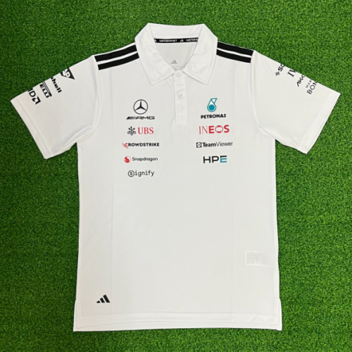 Mercedes-AMG Petronas 2026 Polo-shirt white