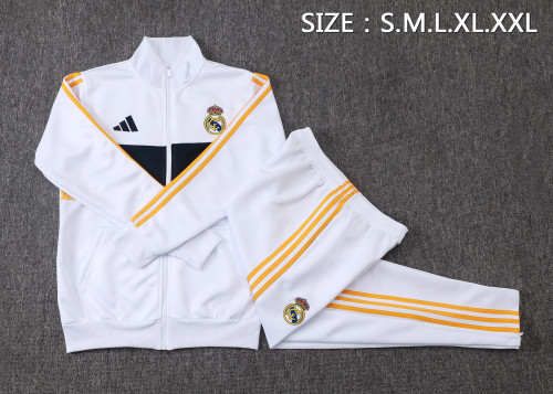 Real Madrid 2026/2027 jacket tracksuit White