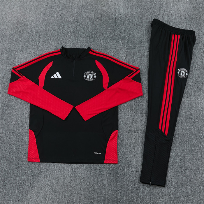 Manchester Unitde 2026/2027 1/4 zipper tracksuit Black