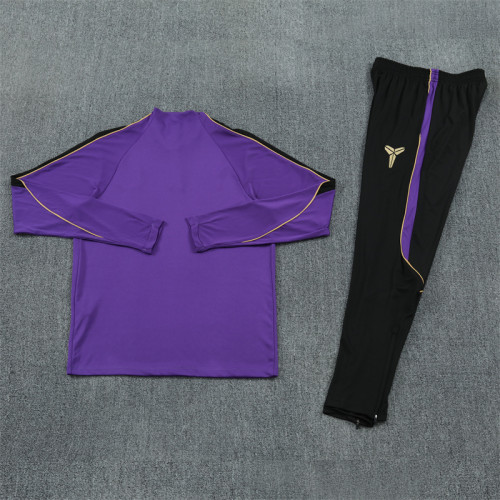 Barcelona 2026/2027 1/4 zipper tracksuit purple