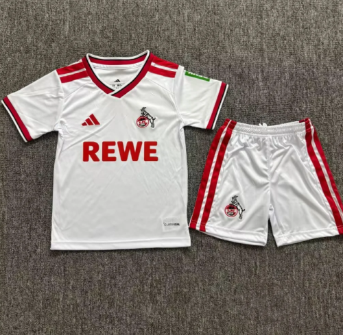 1. FC Köln 2026/20276 home full set kit (Adult and Kids)