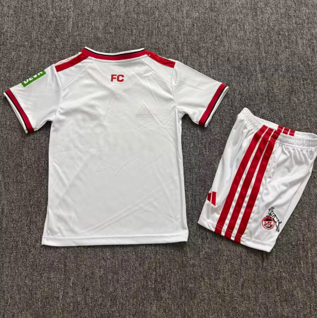 1. FC Köln 2026/20276 home full set kit (Adult and Kids)