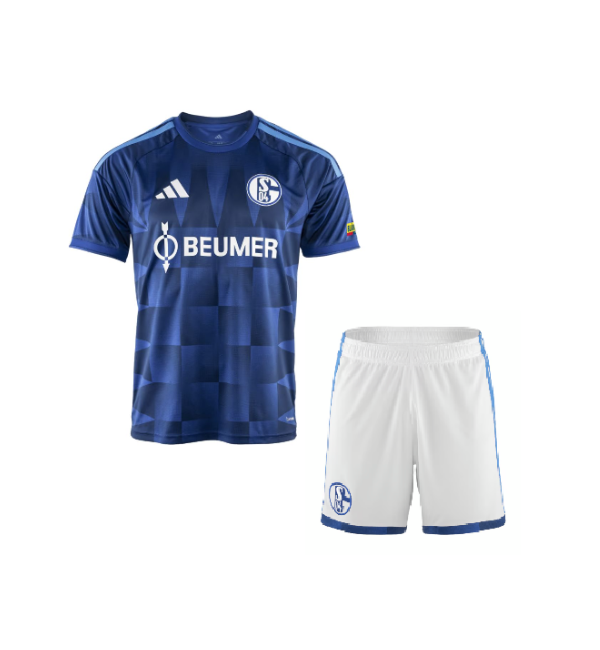 Schalke 04 2026/20276 home full set kit (Adult and Kids)