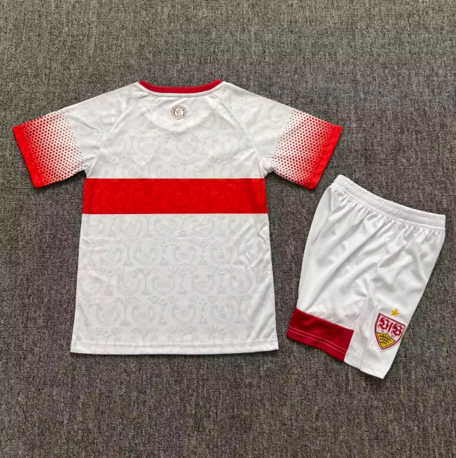 VFB Stuttgart 2026/20276 home full set kit (Adult and Kids)