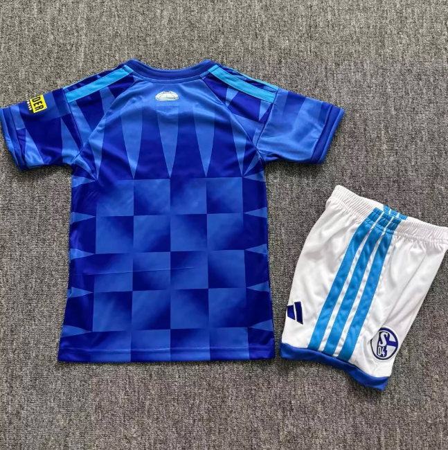 Schalke 04 2026/20276 home full set kit (Adult and Kids)