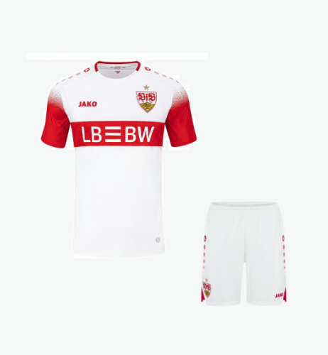 VFB Stuttgart 2026/20276 home full set kit (Adult and Kids)