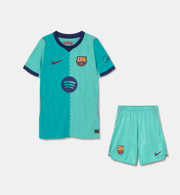 Barcelona 2026/2027 third full set kit (Adult and Kids)