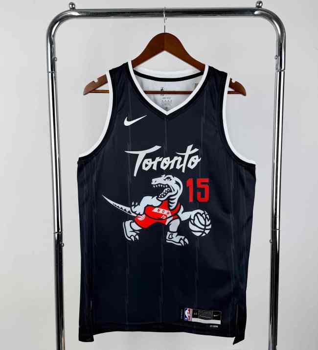 Toronto Raptors NBA Shirt 2026 Season City Version CARTER 15