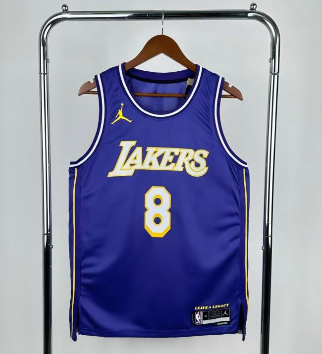 Lakers NBA Shirt 2026 Season JD Version Bryant 8