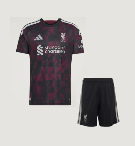 Liverpool 2026/2027 third full set kit (Adult and Kids)