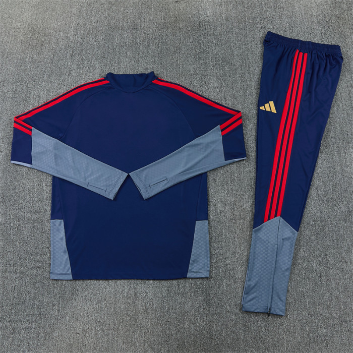 Bayren 2026/2027 1/4 zipper tracksuit Blue