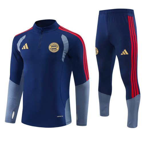 Bayren 2026/2027 1/4 zipper tracksuit Blue