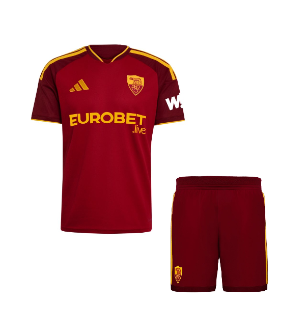 AS Roma 2026/2027 home full set kit (Adult and Kids)