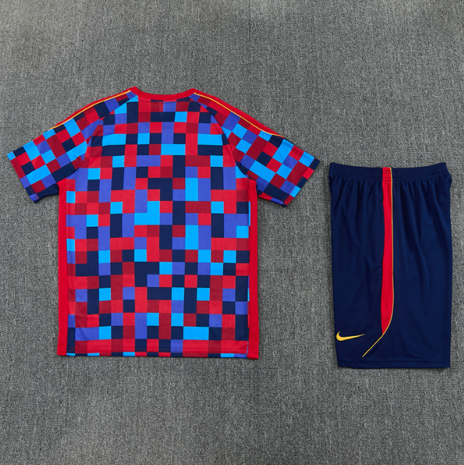 Barcelona 2026/2027 short sleeve and shorts tracksuit Camouflage