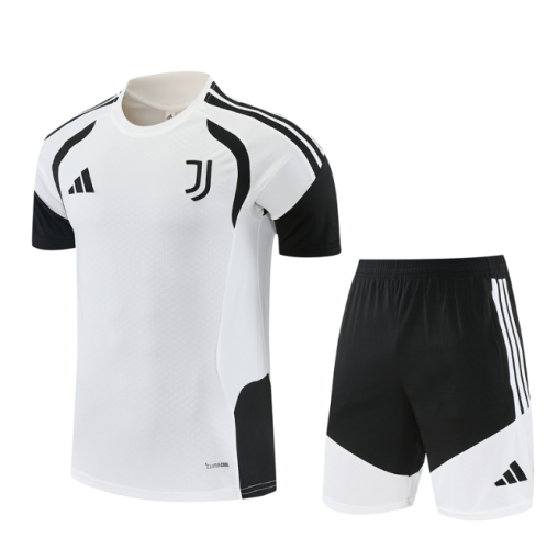 Javentus 2026/2027 short sleeve and shorts tracksuit white