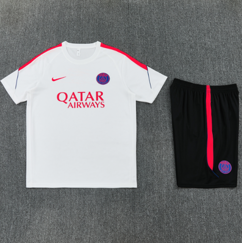 PSA 2026/2027 short sleeve and shorts tracksuit white
