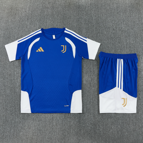 Javentus 2026/2027 short sleeve and shorts tracksuit blue