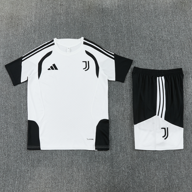 Javentus 2026/2027 short sleeve and shorts tracksuit white