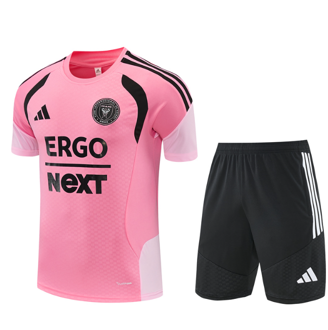 Inter Miami 2026/2027 short sleeve and shorts tracksuit pink