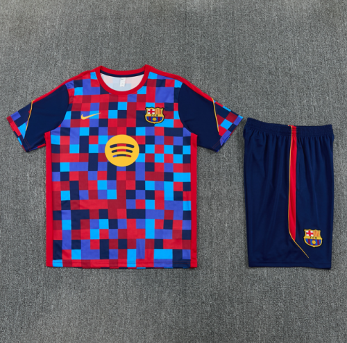 Barcelona 2026/2027 short sleeve and shorts tracksuit Camouflage