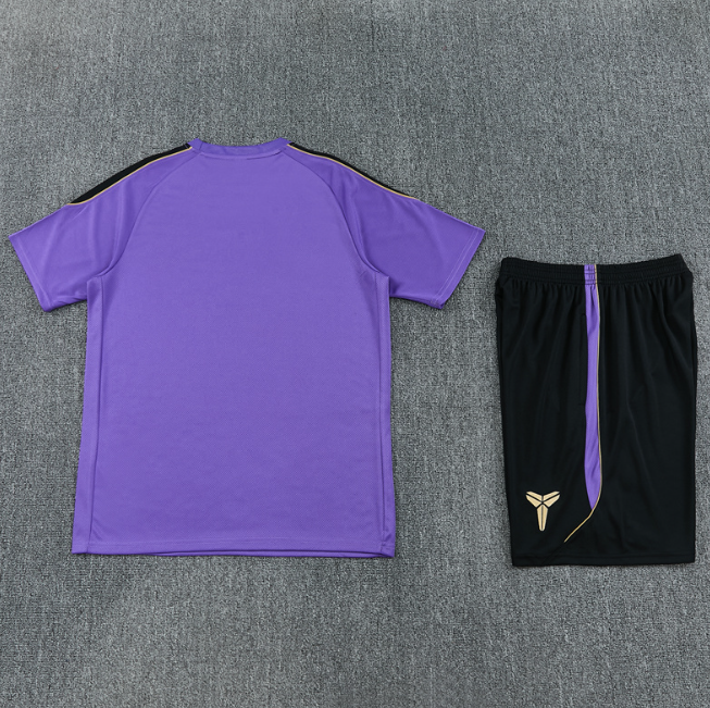Barcelona 2026/2027 short sleeve and shorts tracksuit Purple