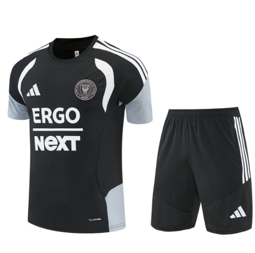 Inter Miami 2026/2027 short sleeve and shorts tracksuit black