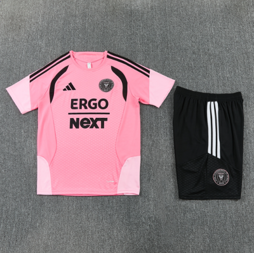 Inter Miami 2026/2027 short sleeve and shorts tracksuit pink
