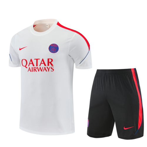 PSA 2026/2027 short sleeve and shorts tracksuit white