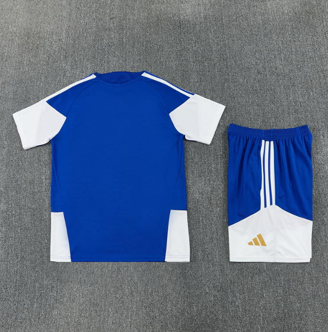 Javentus 2026/2027 short sleeve and shorts tracksuit blue