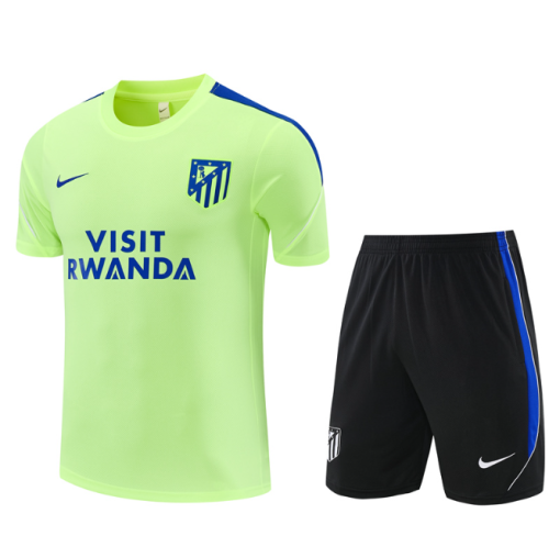 Atletico Madrid 2026/2027 short sleeve and shorts tracksuit green