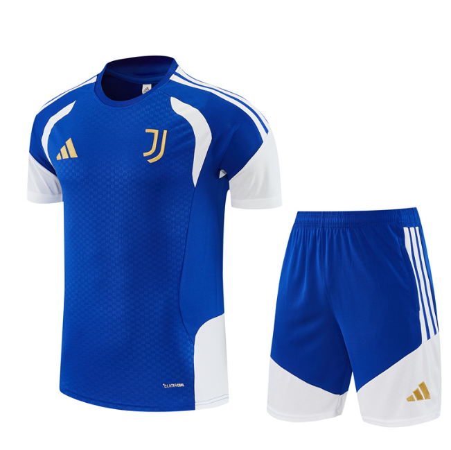 Javentus 2026/2027 short sleeve and shorts tracksuit blue