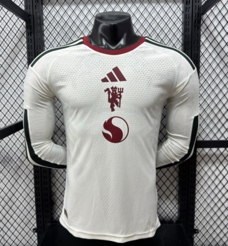 Manchester Unitde 2026/2027 third shirt Player Version long sleeves