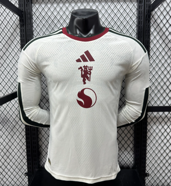Manchester Unitde 2026/2027 third shirt Player Version long sleeves