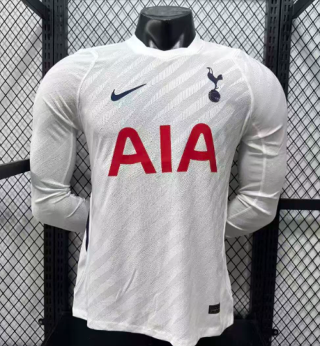 Tottenham Hotspur 2026/2027 home shirt player version long sleeve