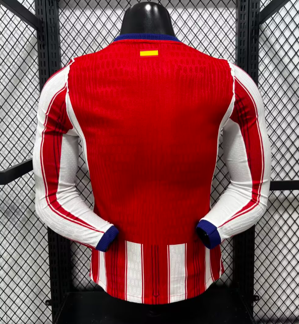 Atletico Madrid 2026/2027 home shirt player version (long sleeve)