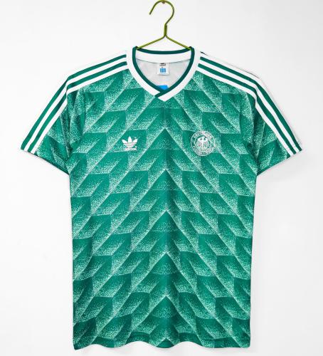 Germany 1990 retro away shirt green